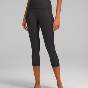 lululemon Align High-Rise Crop 21" | Size 6 | Black